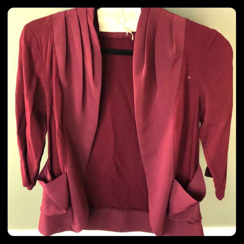 Urban Outfitters Burgundy jacket